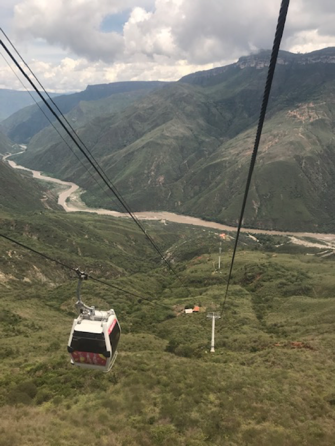 Chicamoche Canyon Aerial tramway
